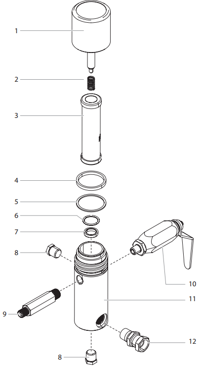 PowrBeast 4700/4700T High Pressure Filter Parts